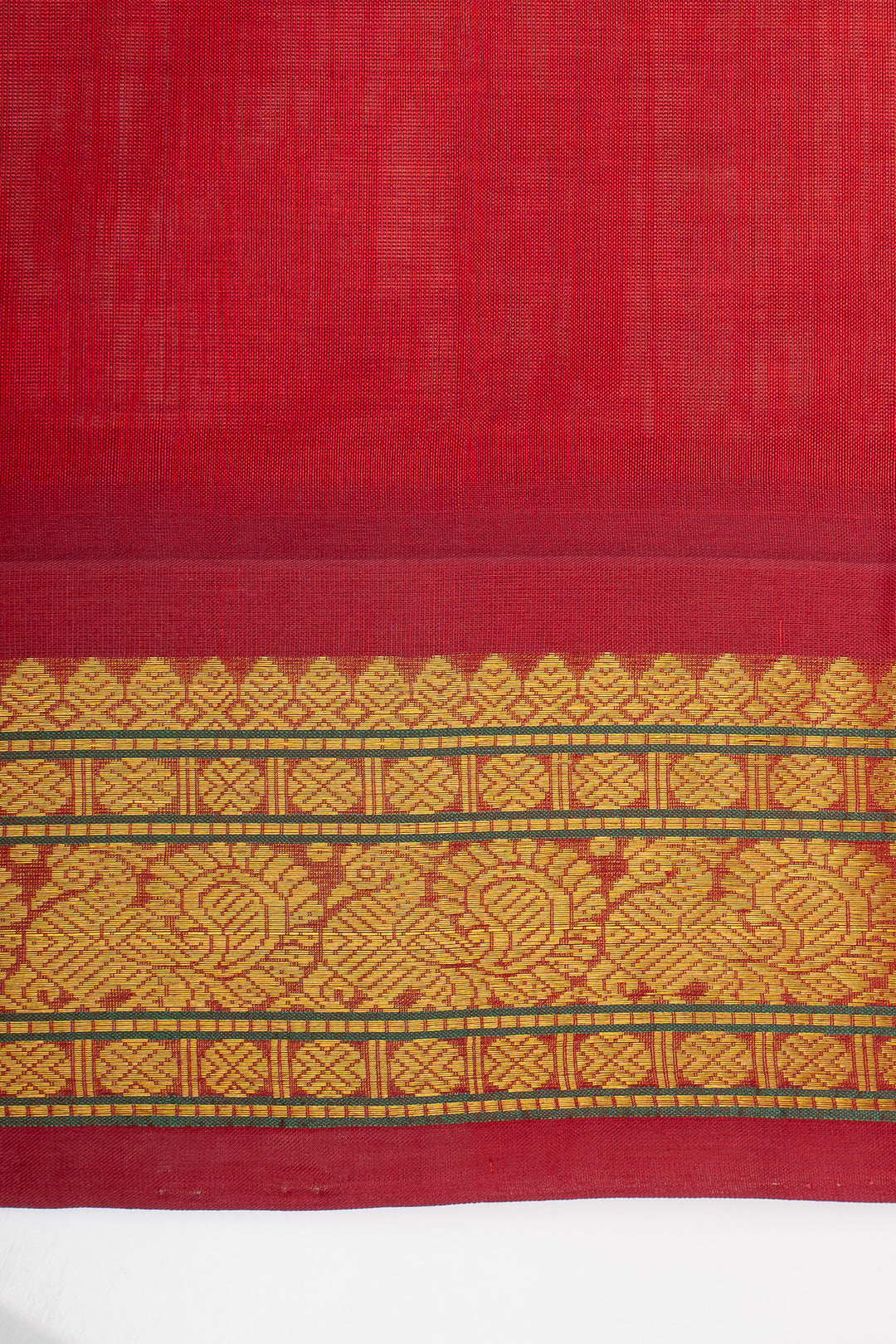 Pastel Blue Thread Checks Pure Silk Cotton Saree