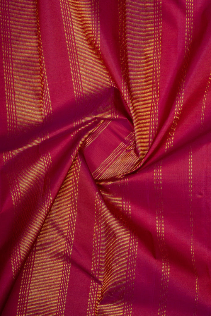 Mustard Traditional Pure Kanchipuram Silk Saree