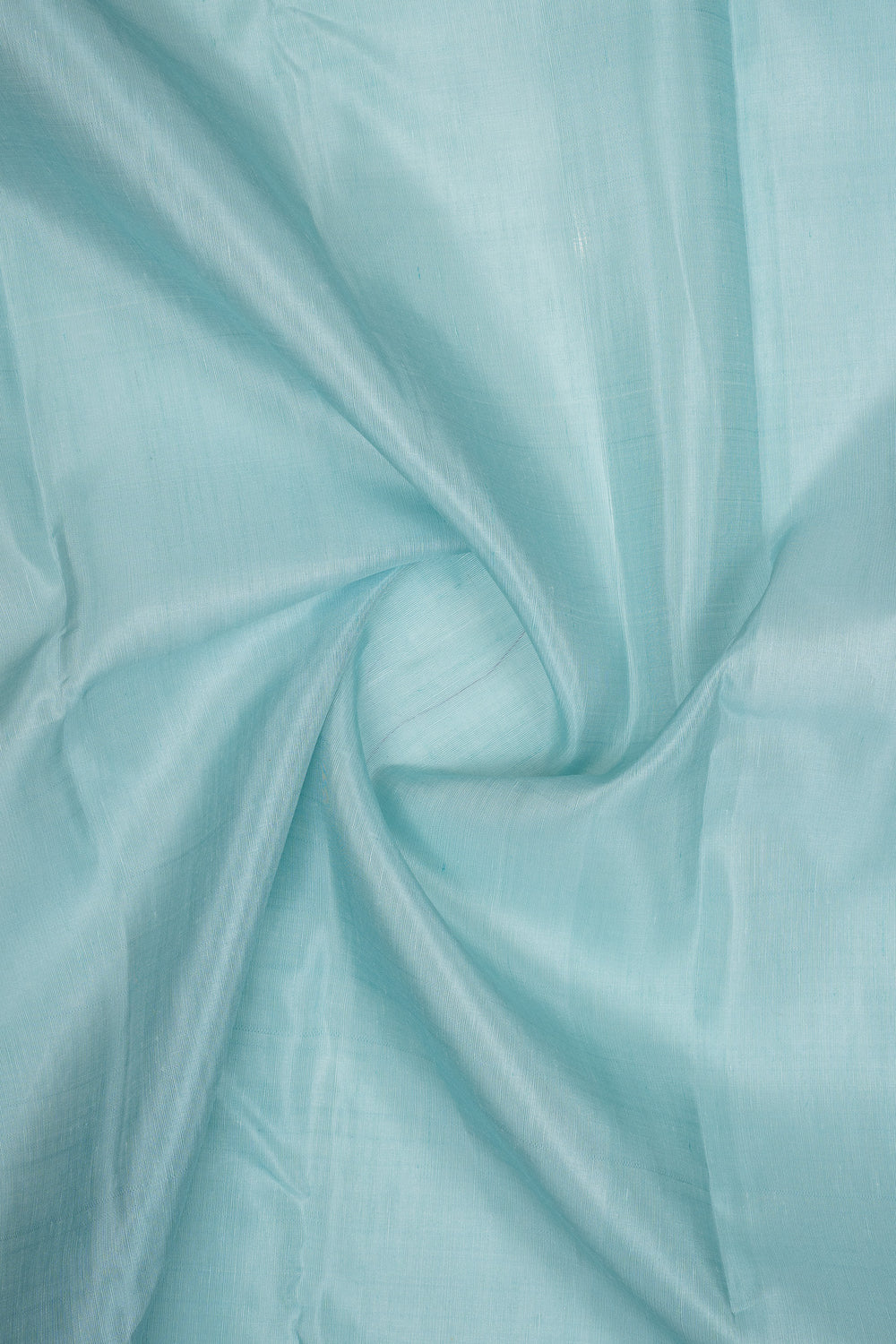 Pastel blue and magenta linen Kanchipuram silk saree