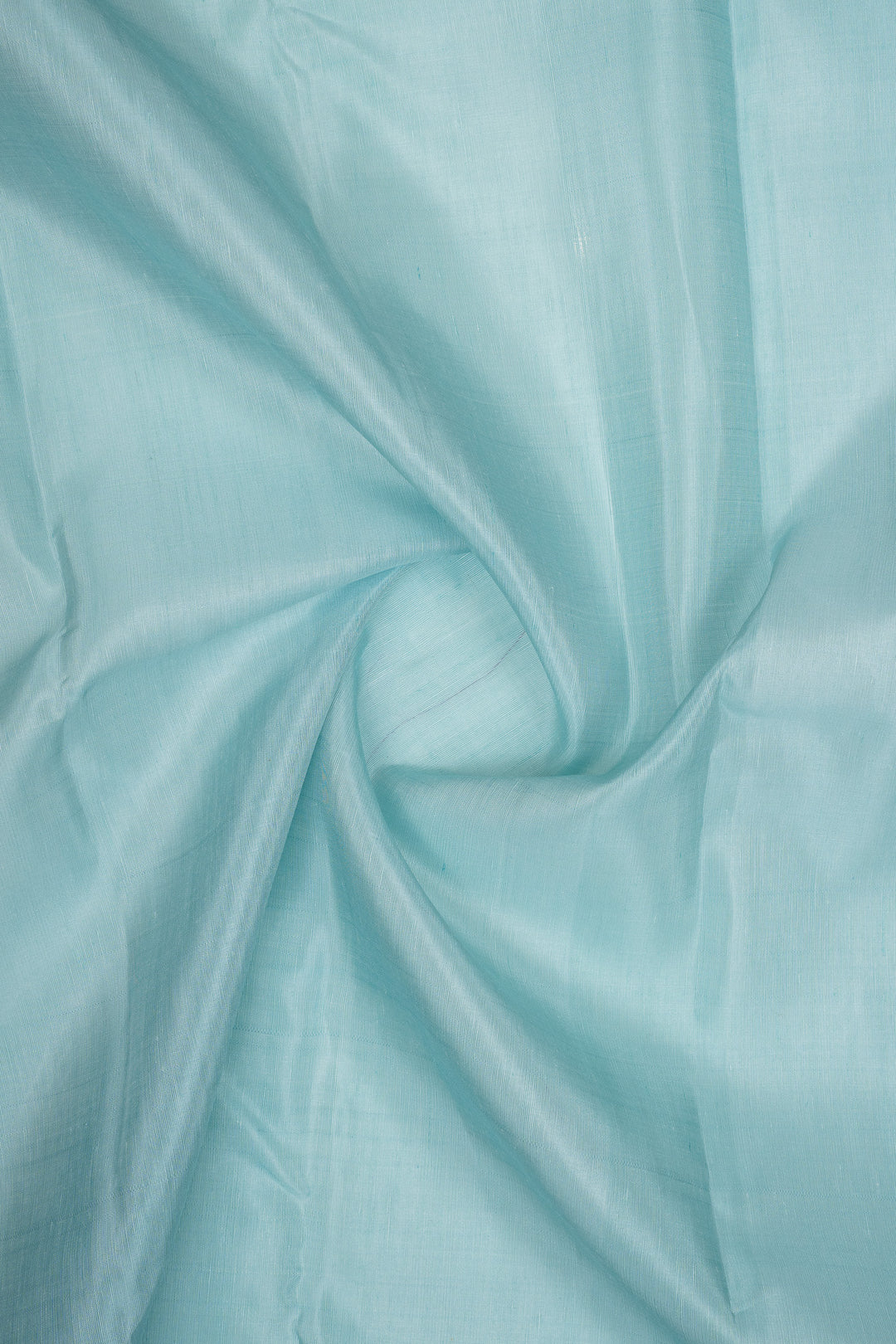 Pastel blue and magenta linen Kanchipuram silk saree