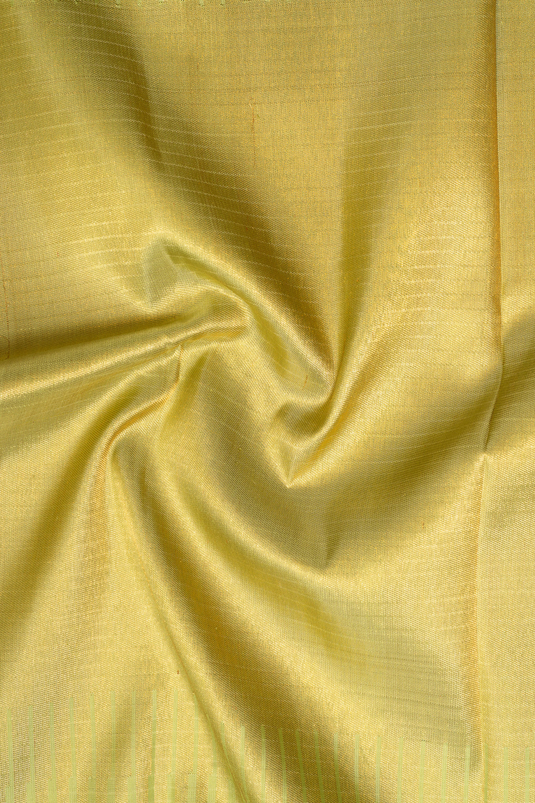 Brown and Green Pure Zari Kanchipuram Silk Saree - Clio Silks
