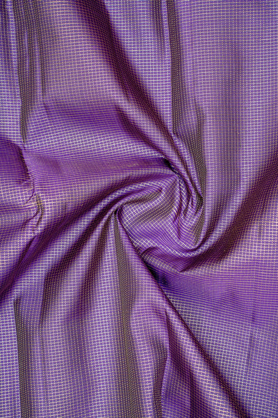 Purple and Magenta Pure Kanchipuram Silk Saree - Clio Silks