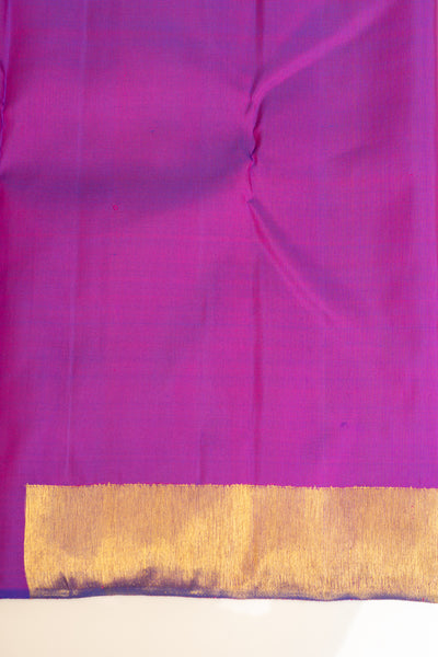 Purple 8 Kol pure Kanchipuram silk saree