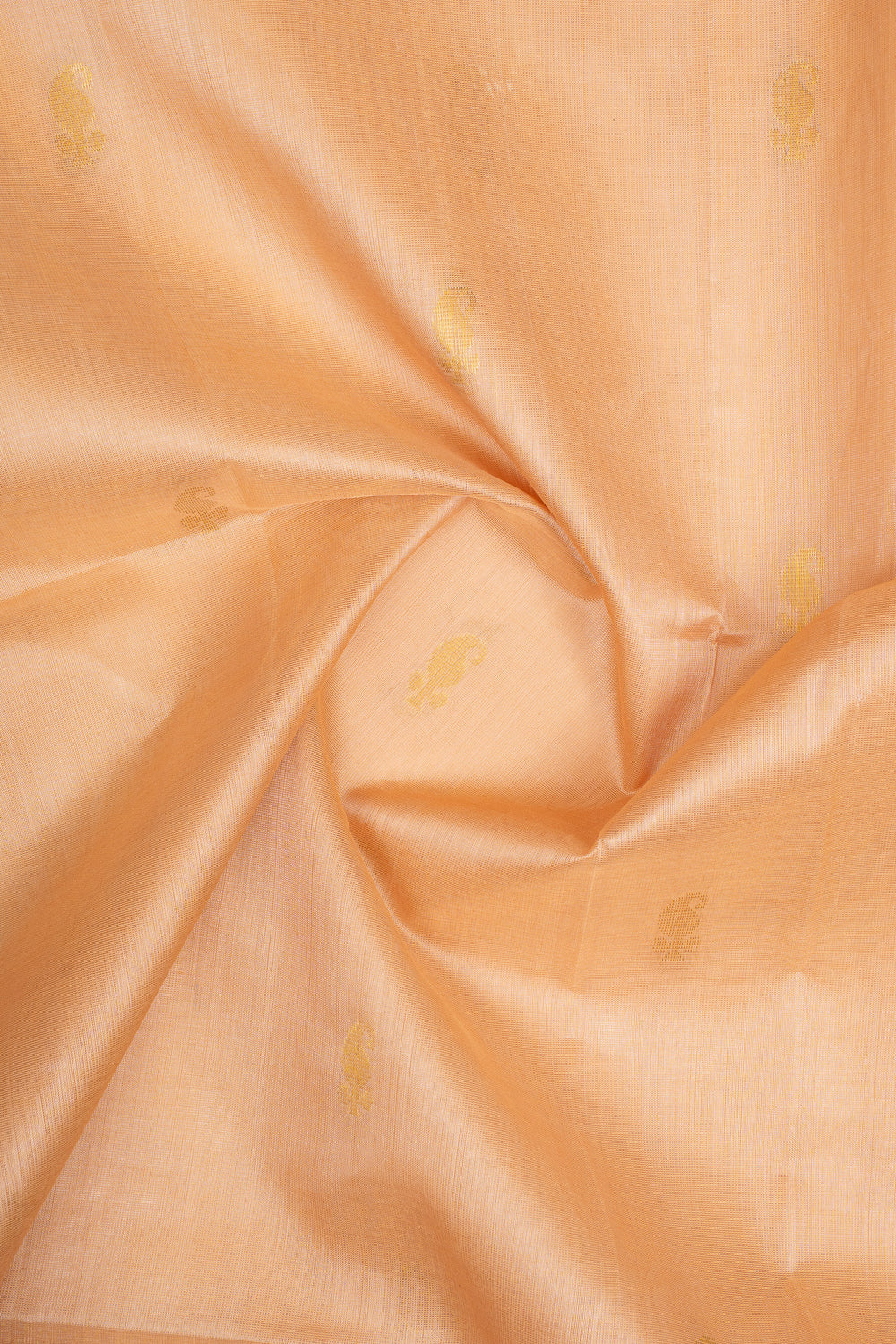 Cream and Lilac Korvai Pure Silk Cotton Saree