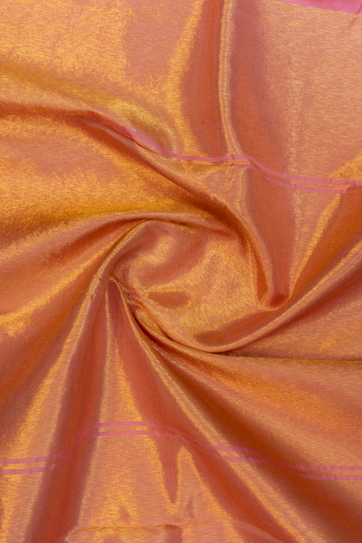 Magenta zari checks 8Kol pure Kanchipuram silk saree