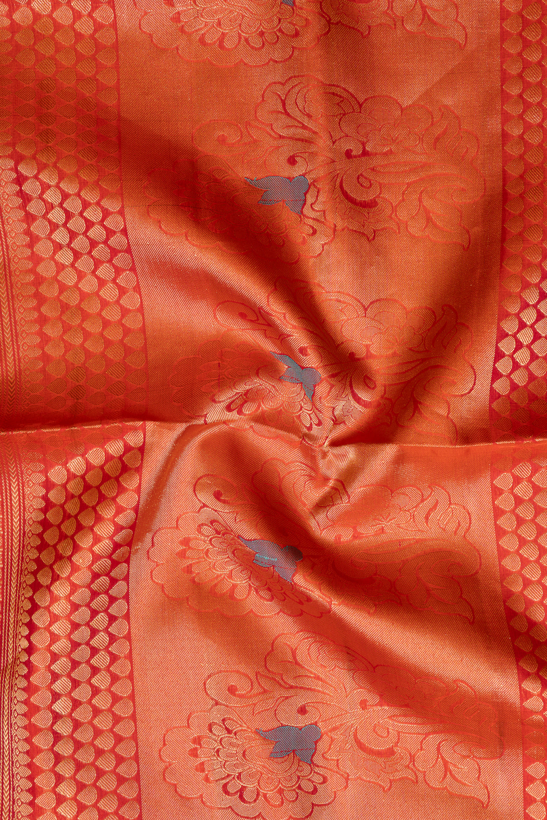 Black and Gold Pure Soft Silk Saree - Clio Silks