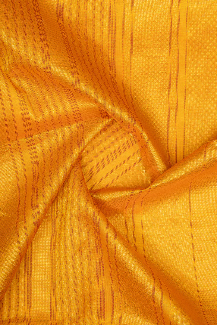 Bottle Green Neli Stripes Pure Silk Cotton Saree