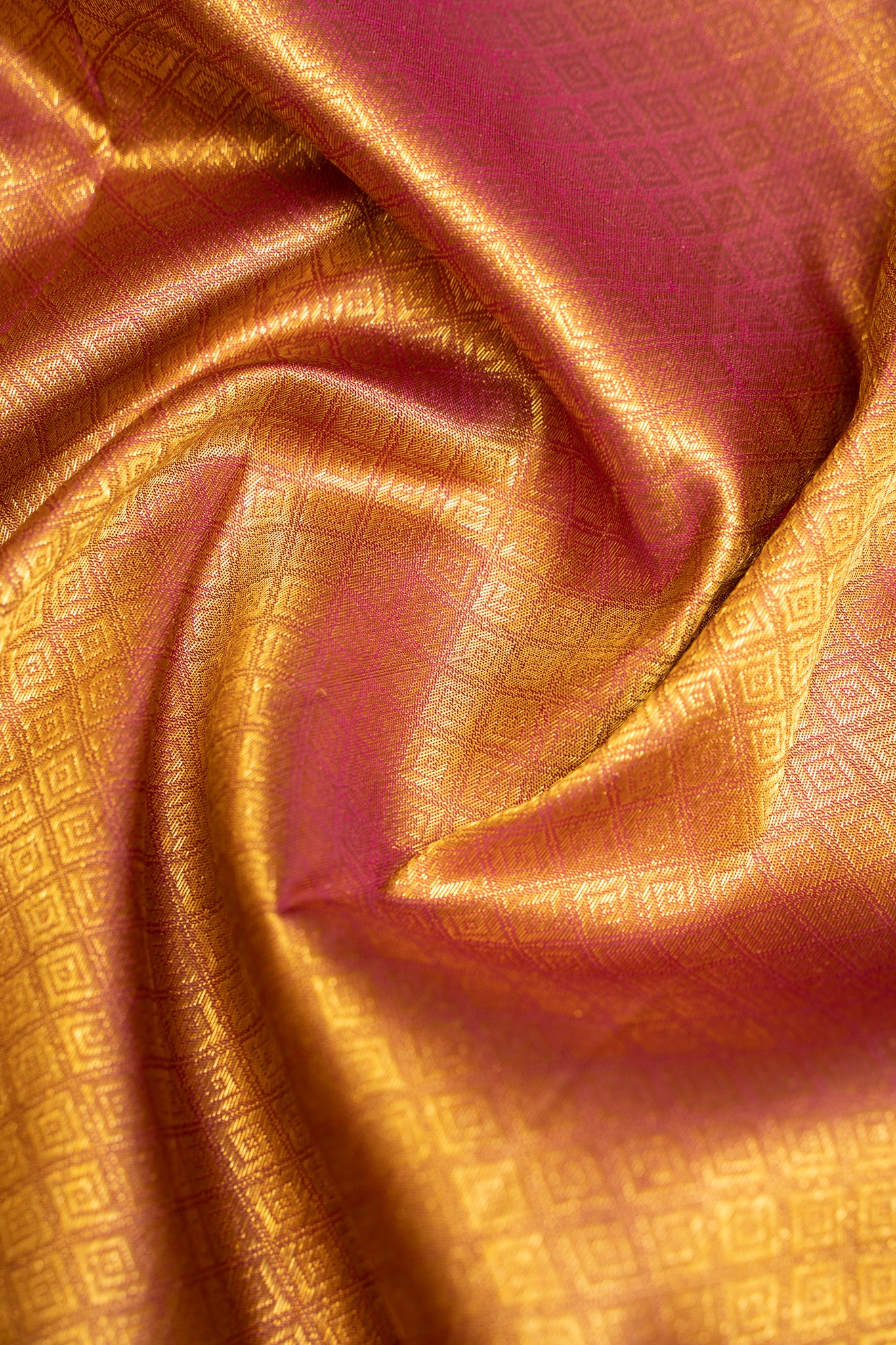 brocade kanchipuram silk saree design
