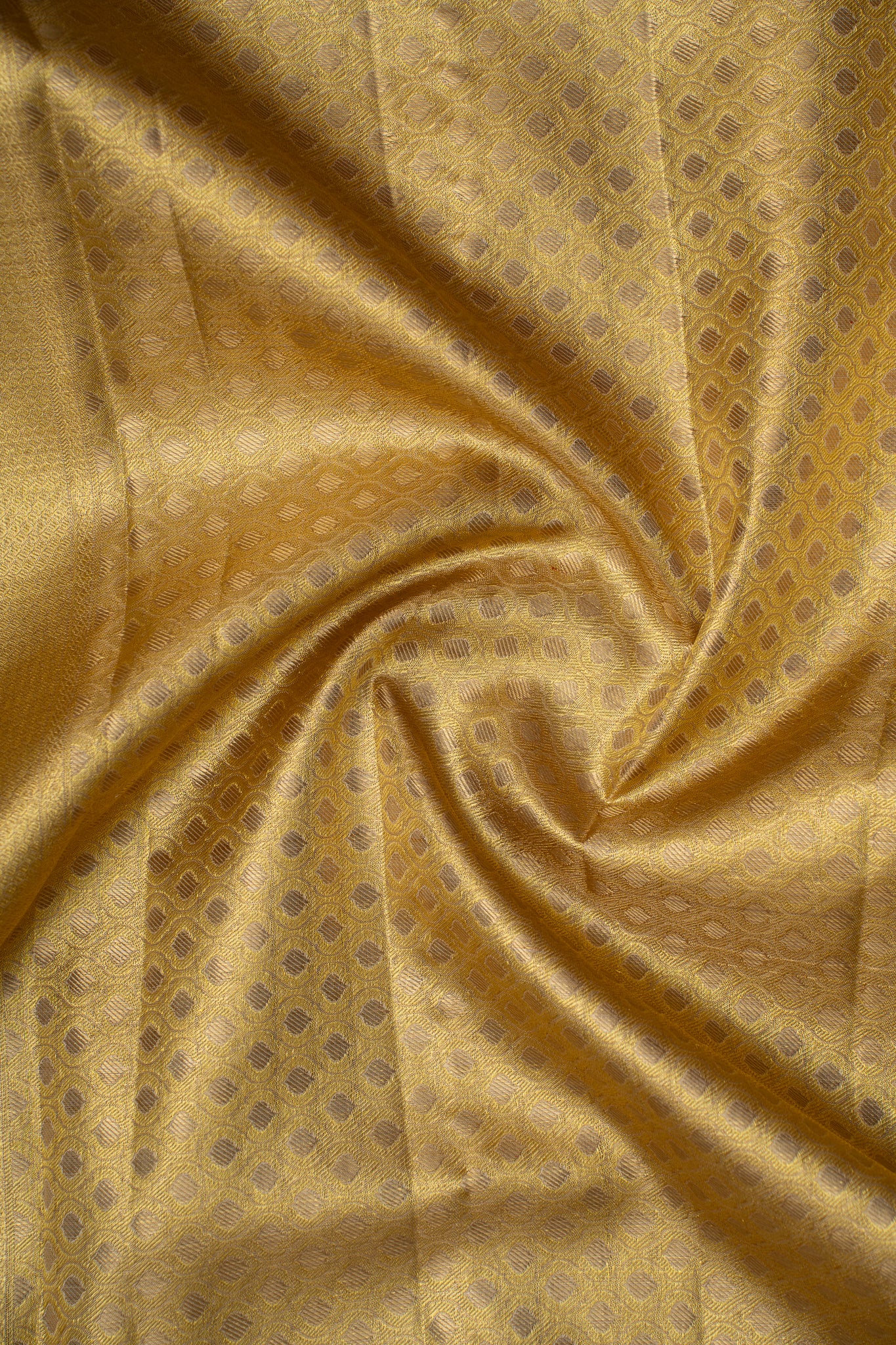 Gold and Silver Floral Tissue Brocade Fancy Kanchipuram Silk Saree - Clio Silks