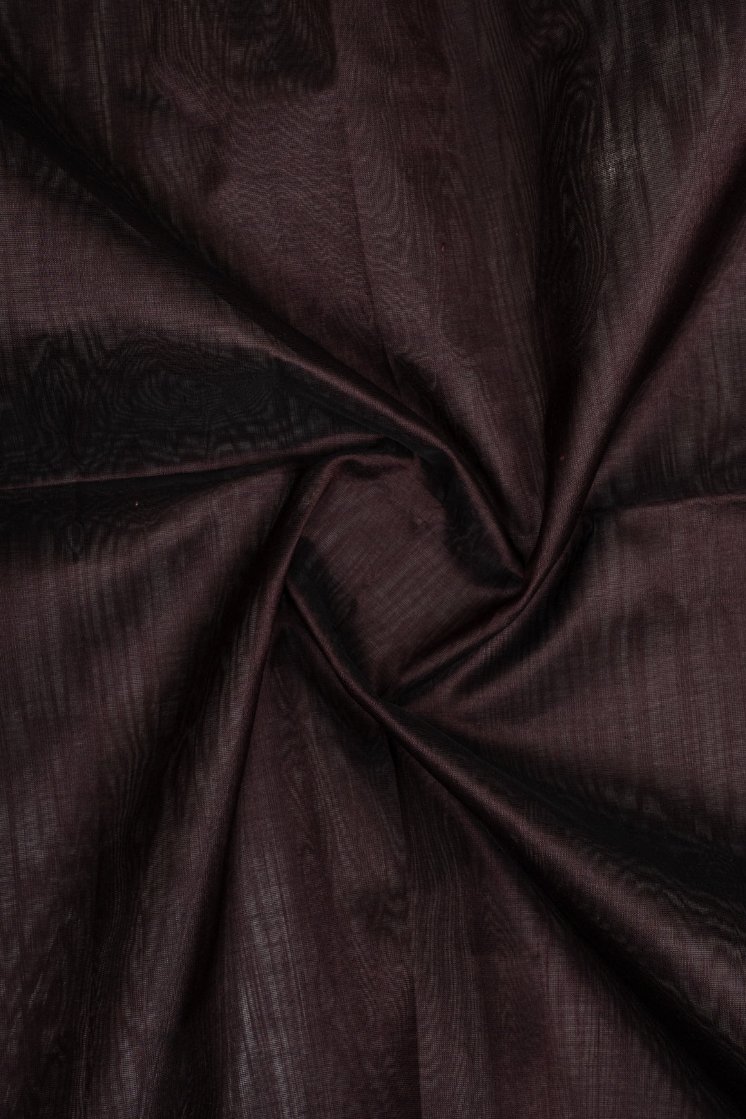 Jamun Brown and Green Korvai Pure Silk Cotton Saree