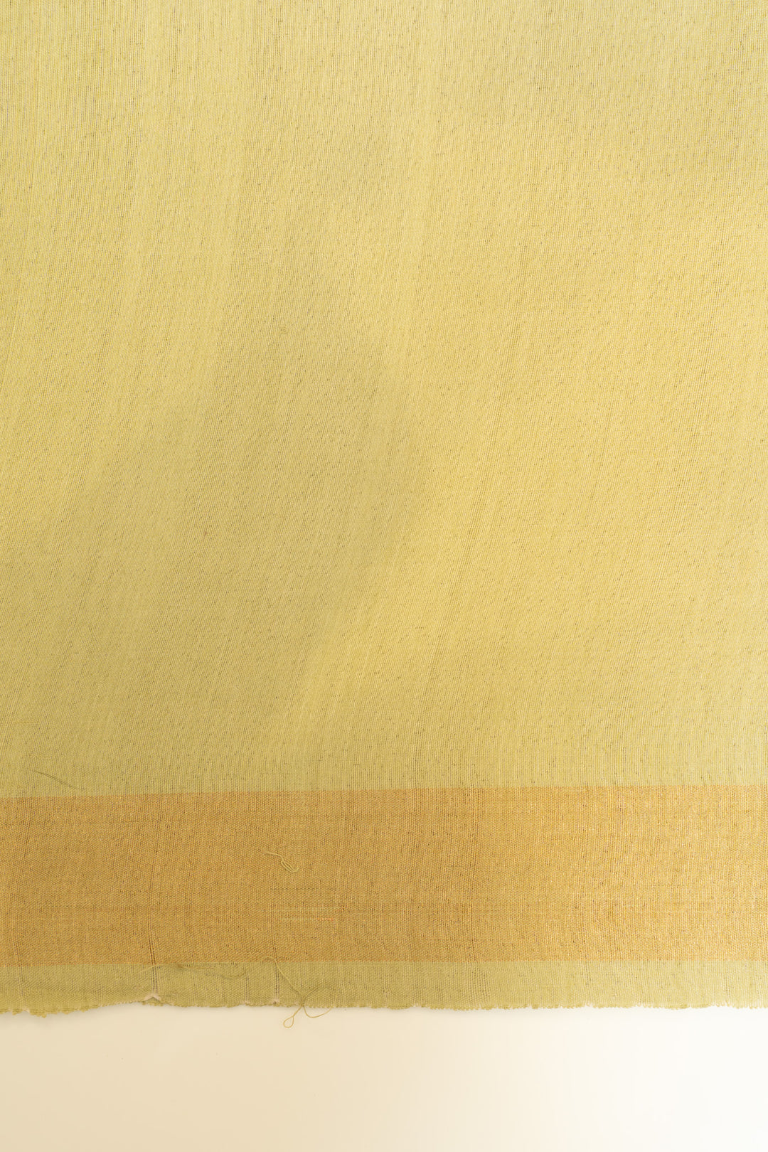 Beige winter farmland handprinted pure Tussar saree
