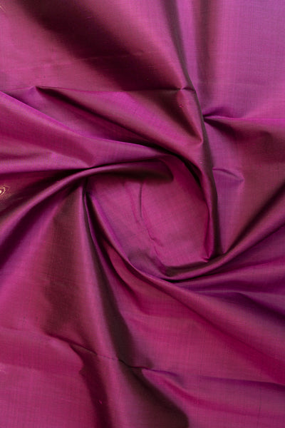 Purple pure 8Kol temple Border pure Kanchipuram silk saree