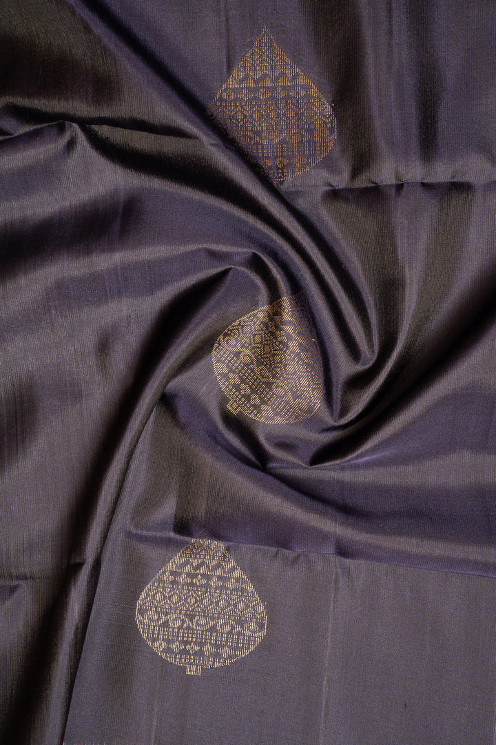 Black and Pink Pure Ikat Silk Saree - Clio Silks