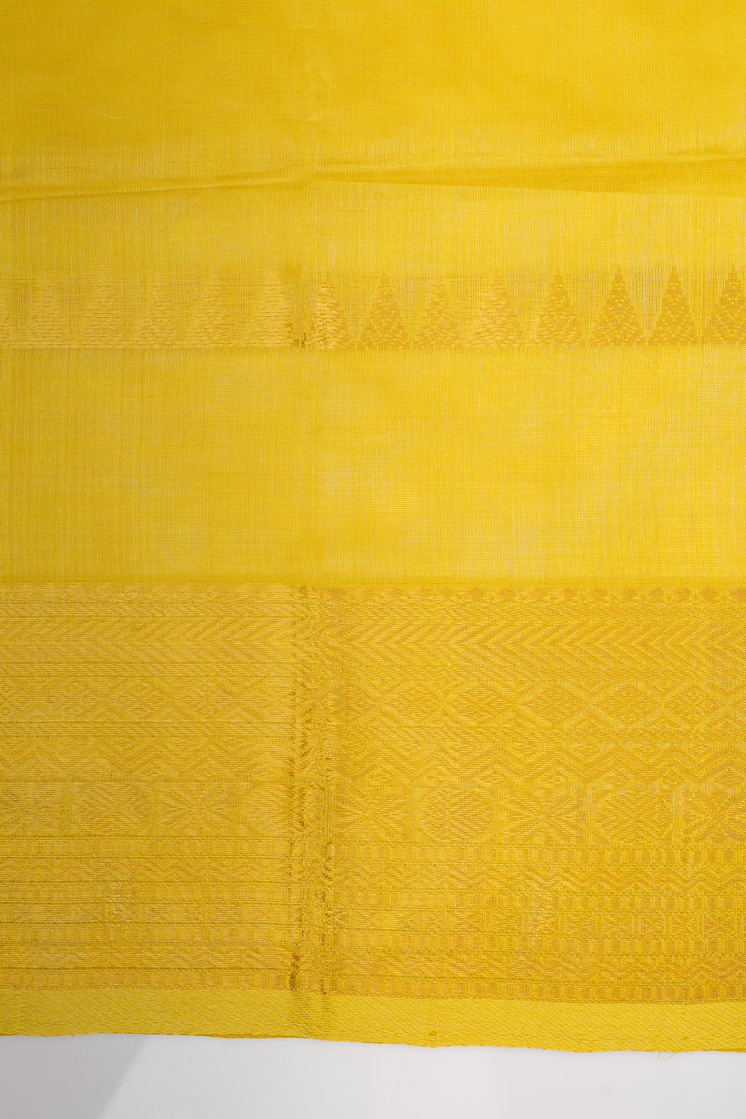 Beige and Yellow Pure Silk Cotton Saree