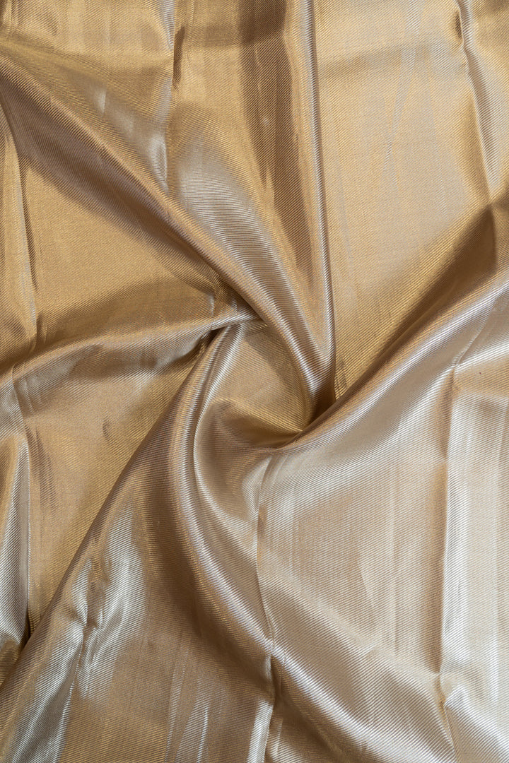 Lilac tissue brocade pure Kanchipuram silk saree