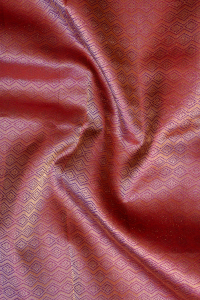 Purple Traditional Pure Kanchipuram Silk Saree - Clio Silks