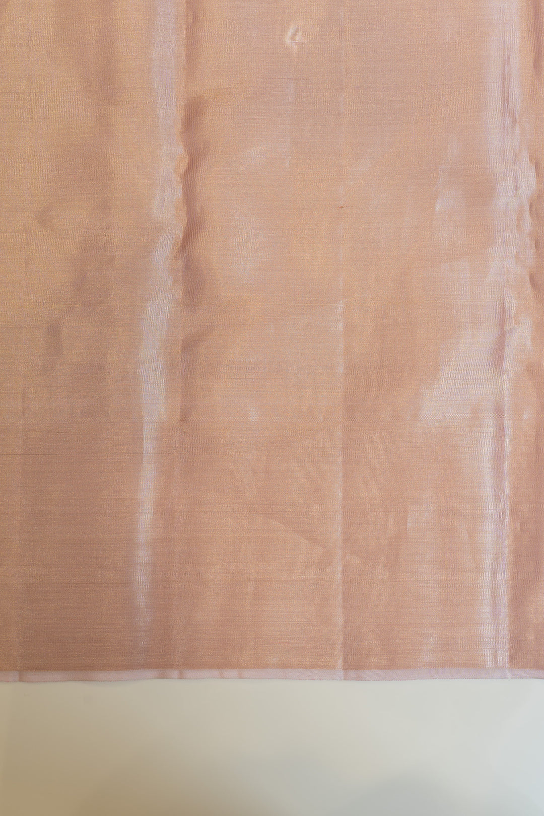 Pastel lilac tissue brocade pure Kanchipuram silk saree