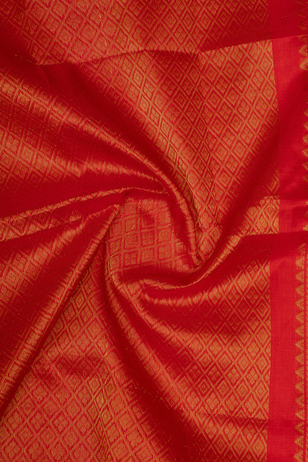 Yellow Zari Checks Pure Silk Cotton Saree