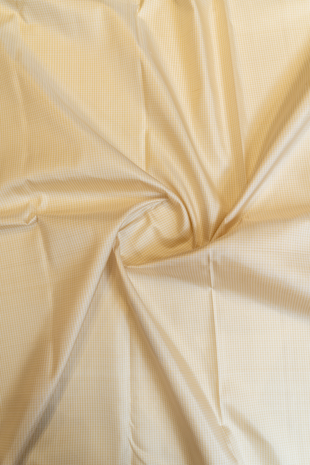 Ivory checks Ganga Jamuna pure zari Kanchipuram silk saree