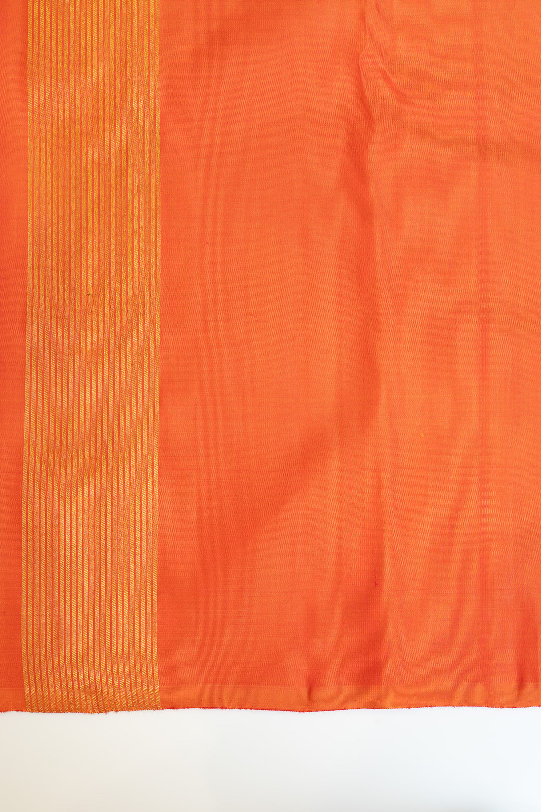 Ivory checks Ganga Jamuna pure zari Kanchipuram silk saree