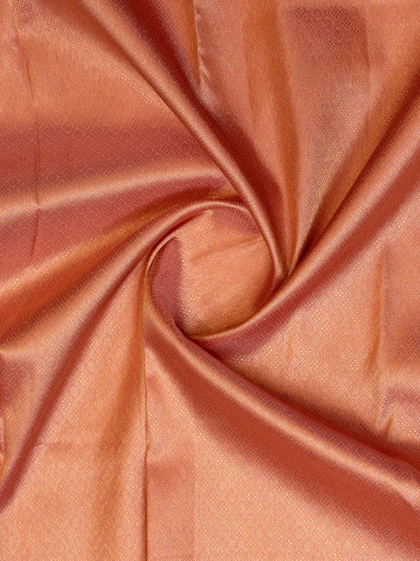 Blush Pink Brocade Pure Kanchipuram Silk Saree