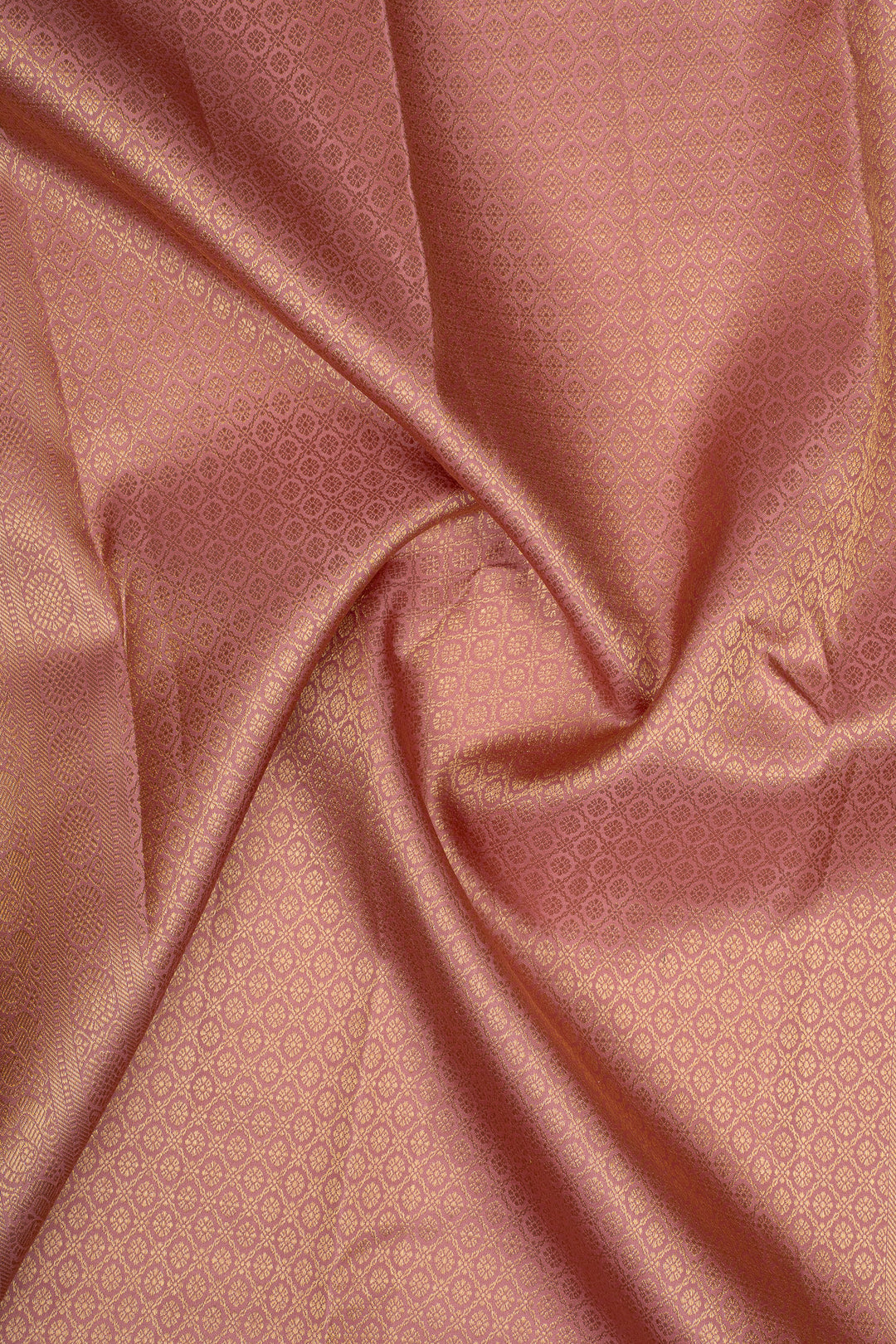 Baby Pink Traditional  Pure Kanchipuram Silk Saree