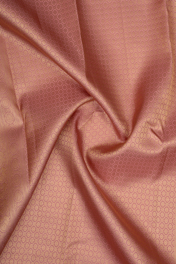 Baby Pink Traditional  Pure Kanchipuram Silk Saree