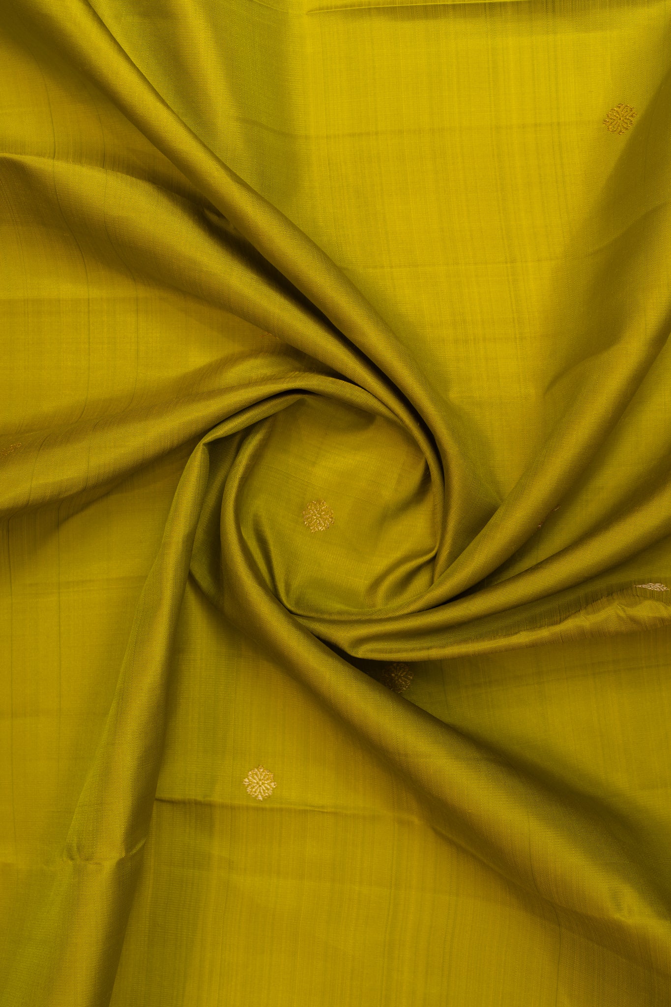 Mehendi green pure Kanchipuram silk saree