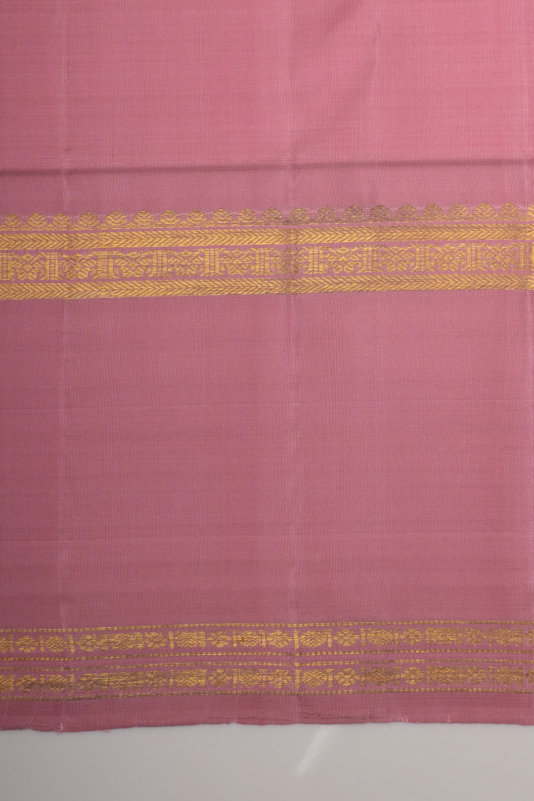 MS Blue and Lotus Pink Iruthalaipakshi Checks Pure Kanchipuram Silk Saree