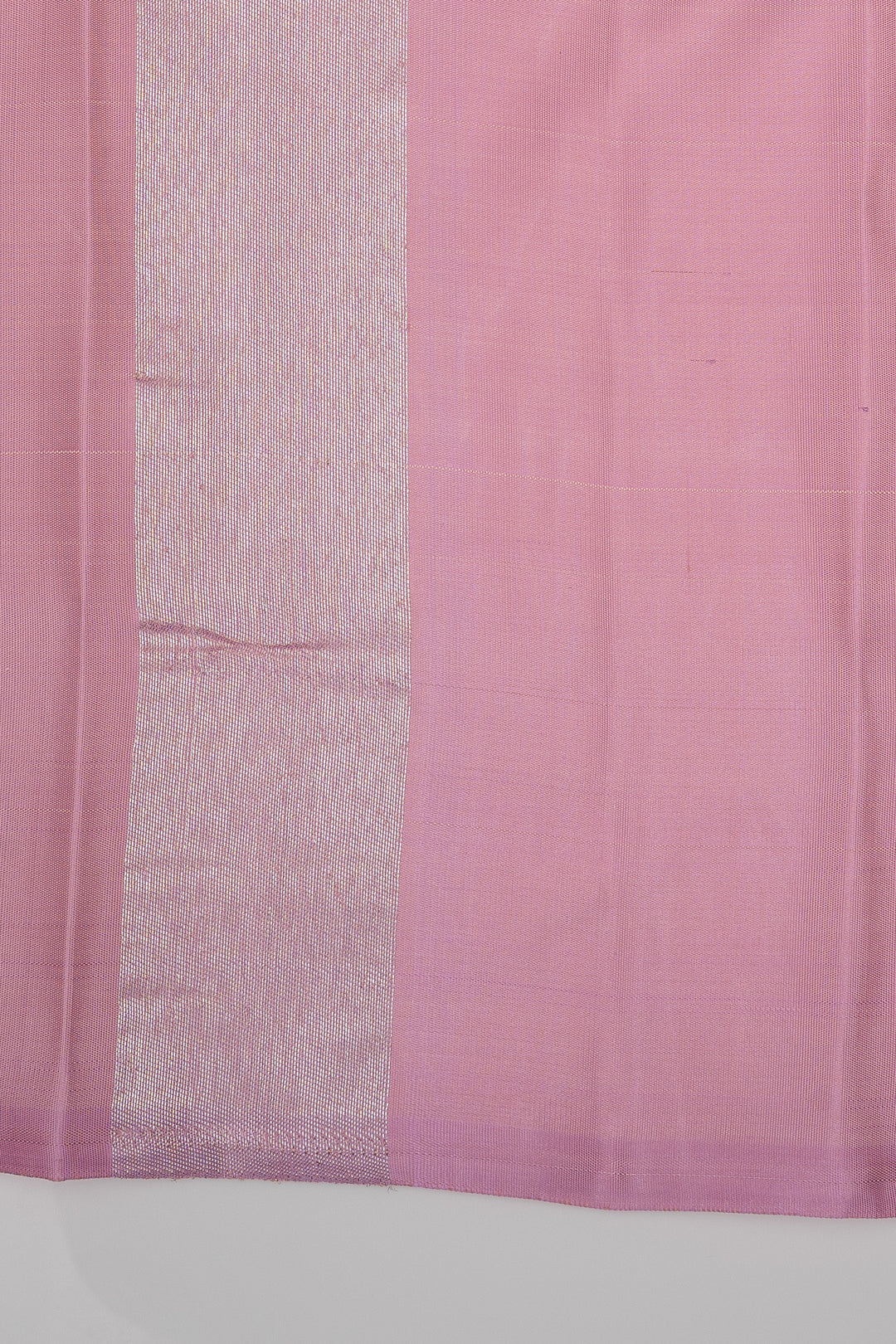 Pastel Pink Rising 8 Kol Pure Kanchipuram Silk Saree