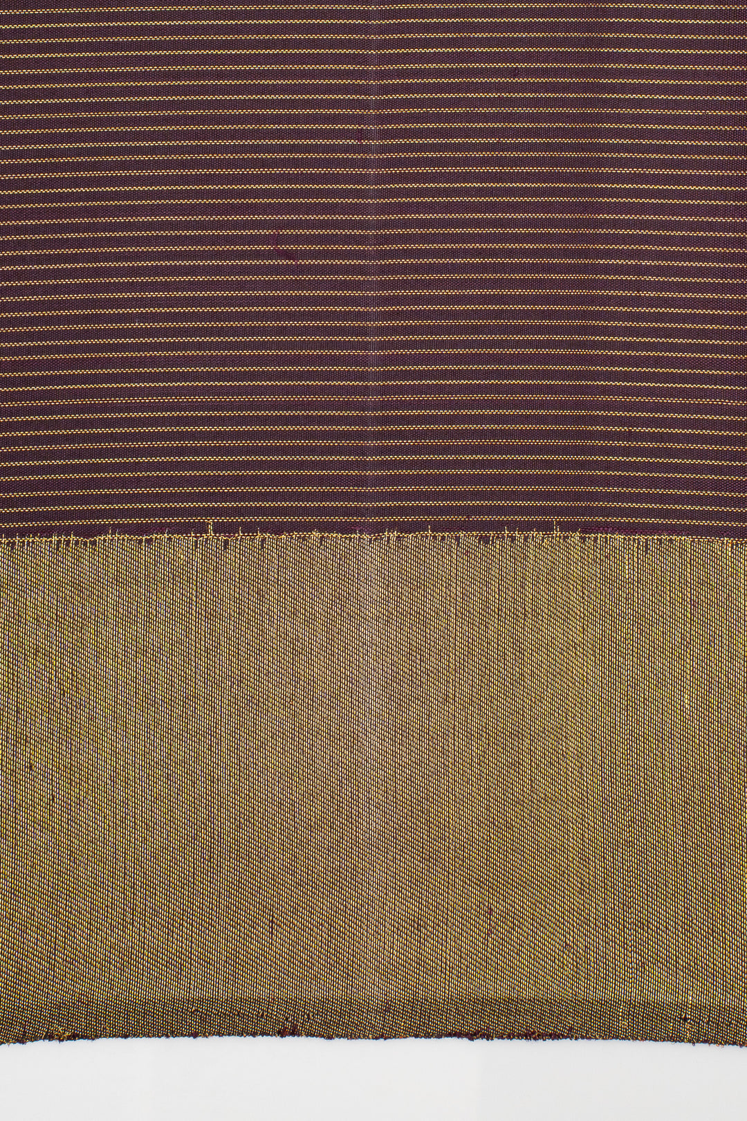 Dark Purple Zari Checks 8 Kol Pure Kanchipuram Silk Saree