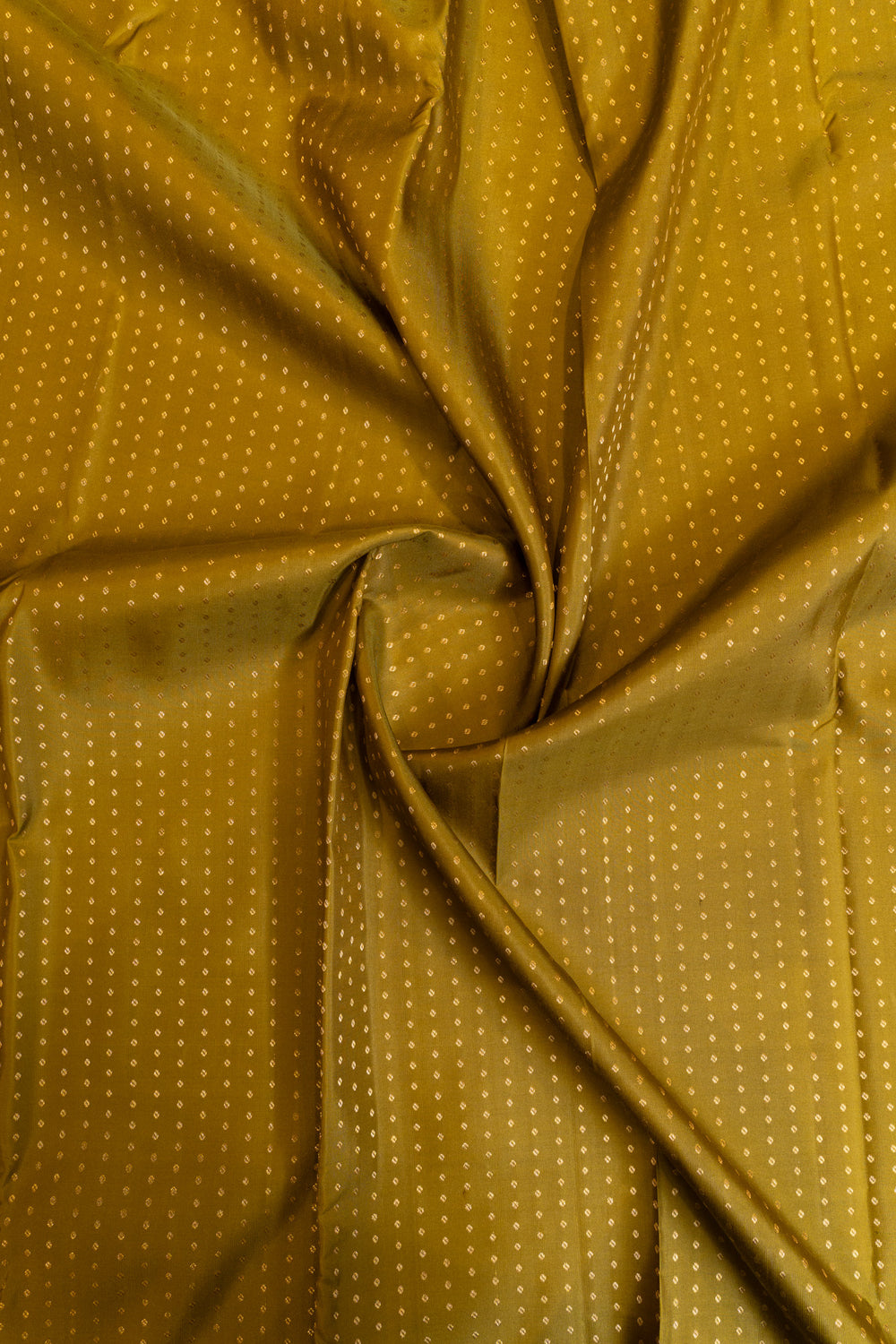 Olive green lakshadeepam pure Kanchipuram silk saree