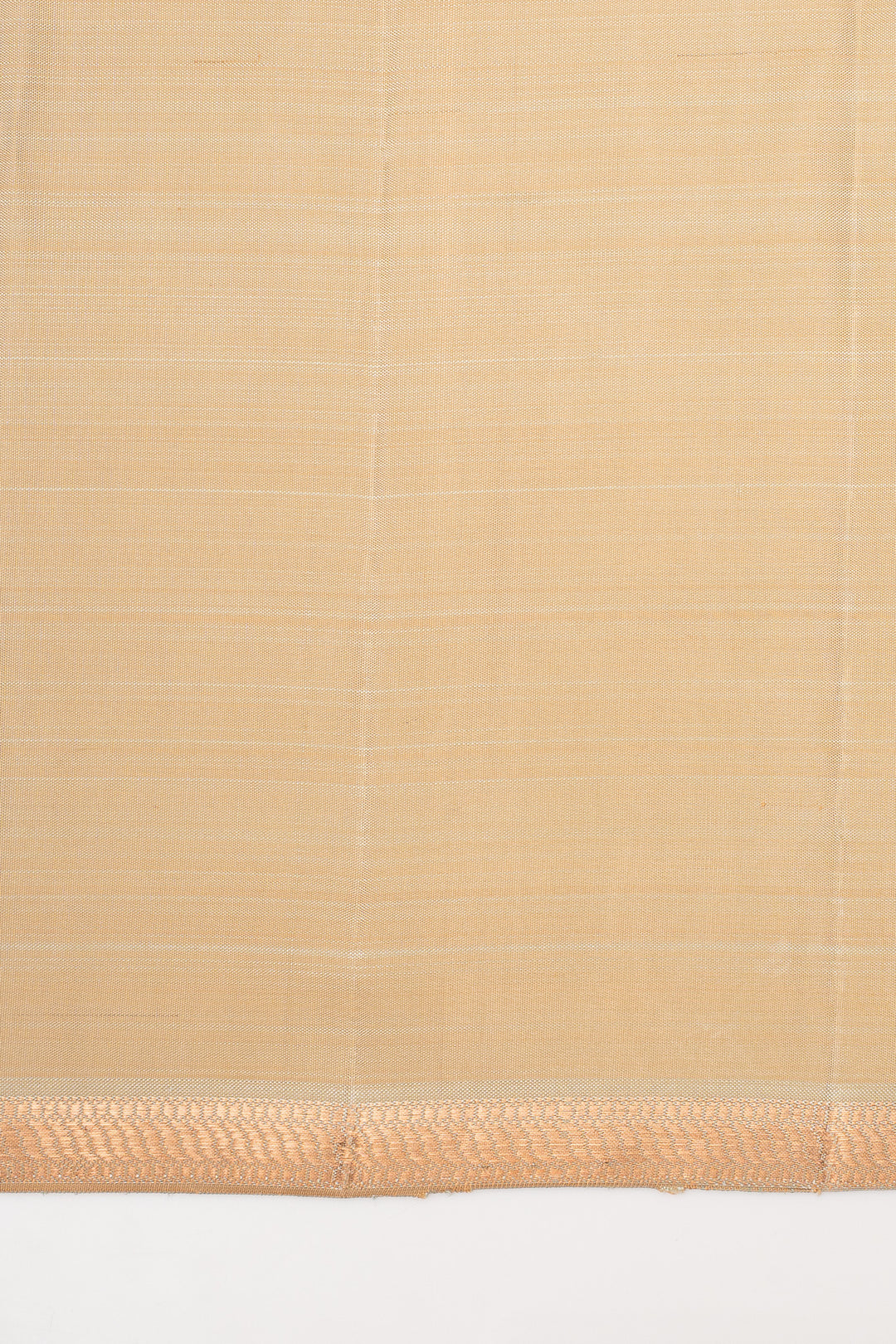 Peach, Silver &amp; Yellow Mupagam 8 Kol Pure Kanchipuram Silk Saree