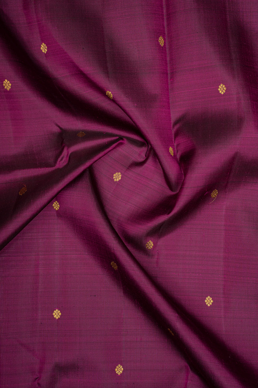 Purple & Peacock Blue Traditional Pure Kanchipuram Silk Saree