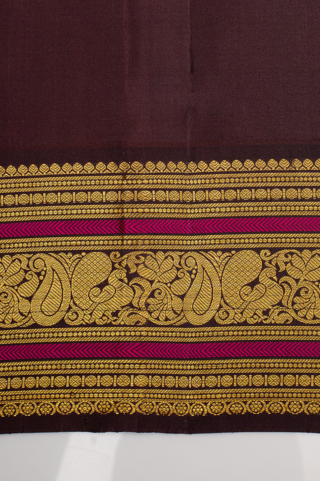 Mustard Traditional Pure Kanchipuram Silk Saree