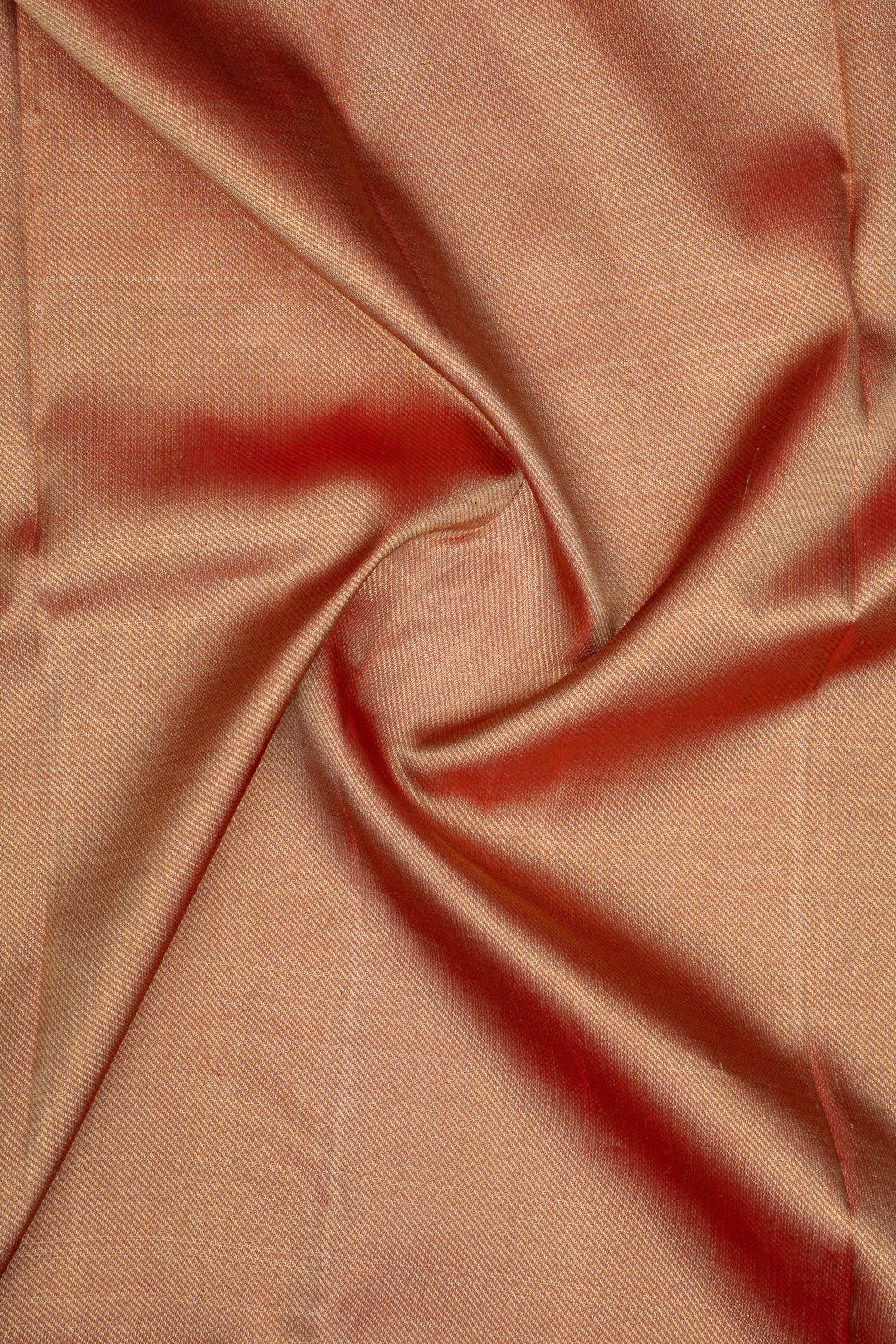 Champagne Gold Brocade Pure Kanchipuram Silk Saree