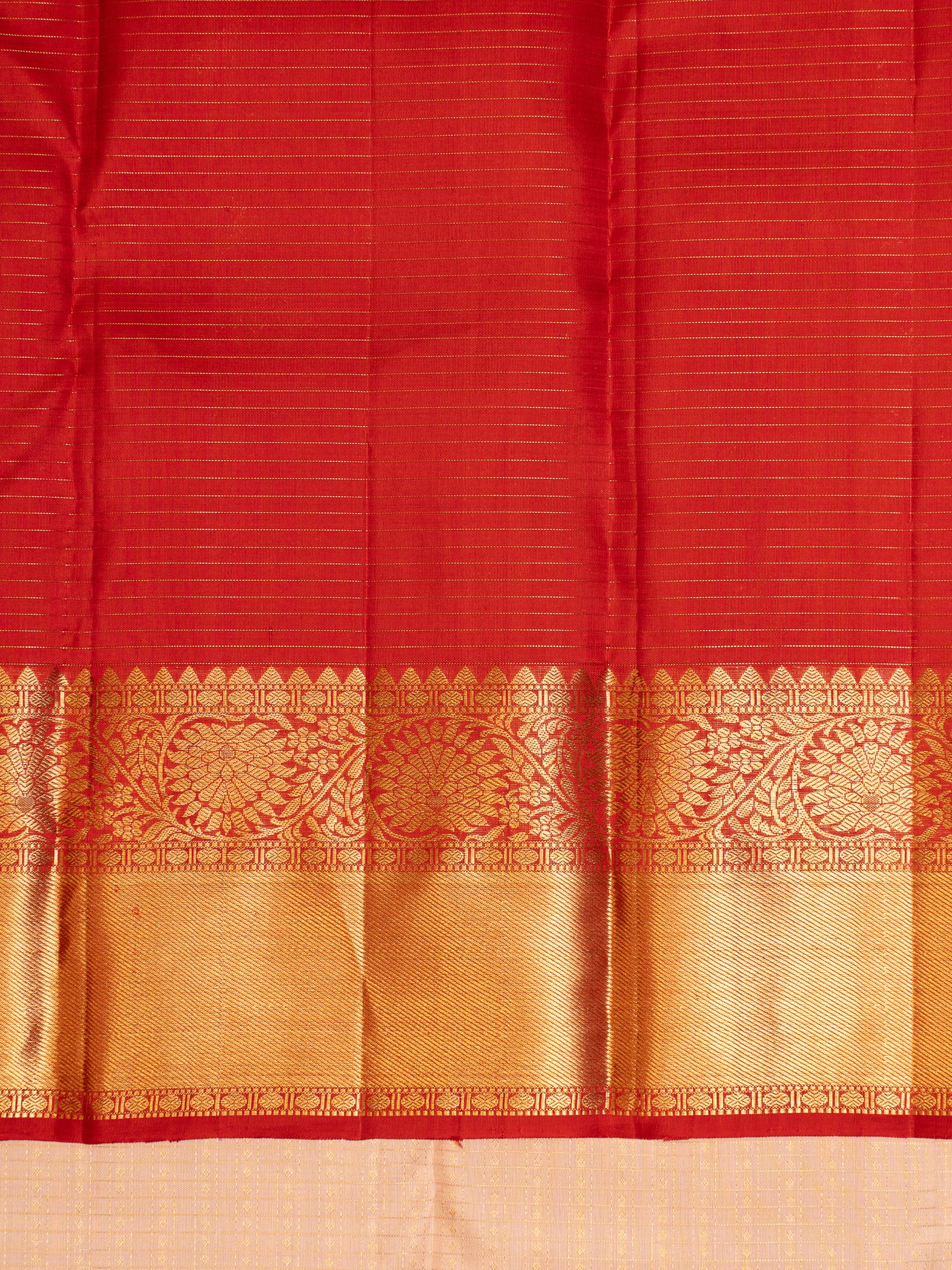 Pastel Pink Zari Checks Buttis Traditional Kanjivaram Silk Saree