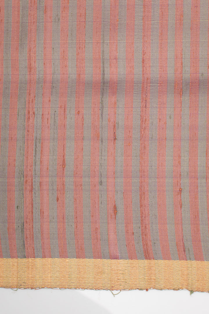 Purple Threadwork Pure Soft Silk Saree