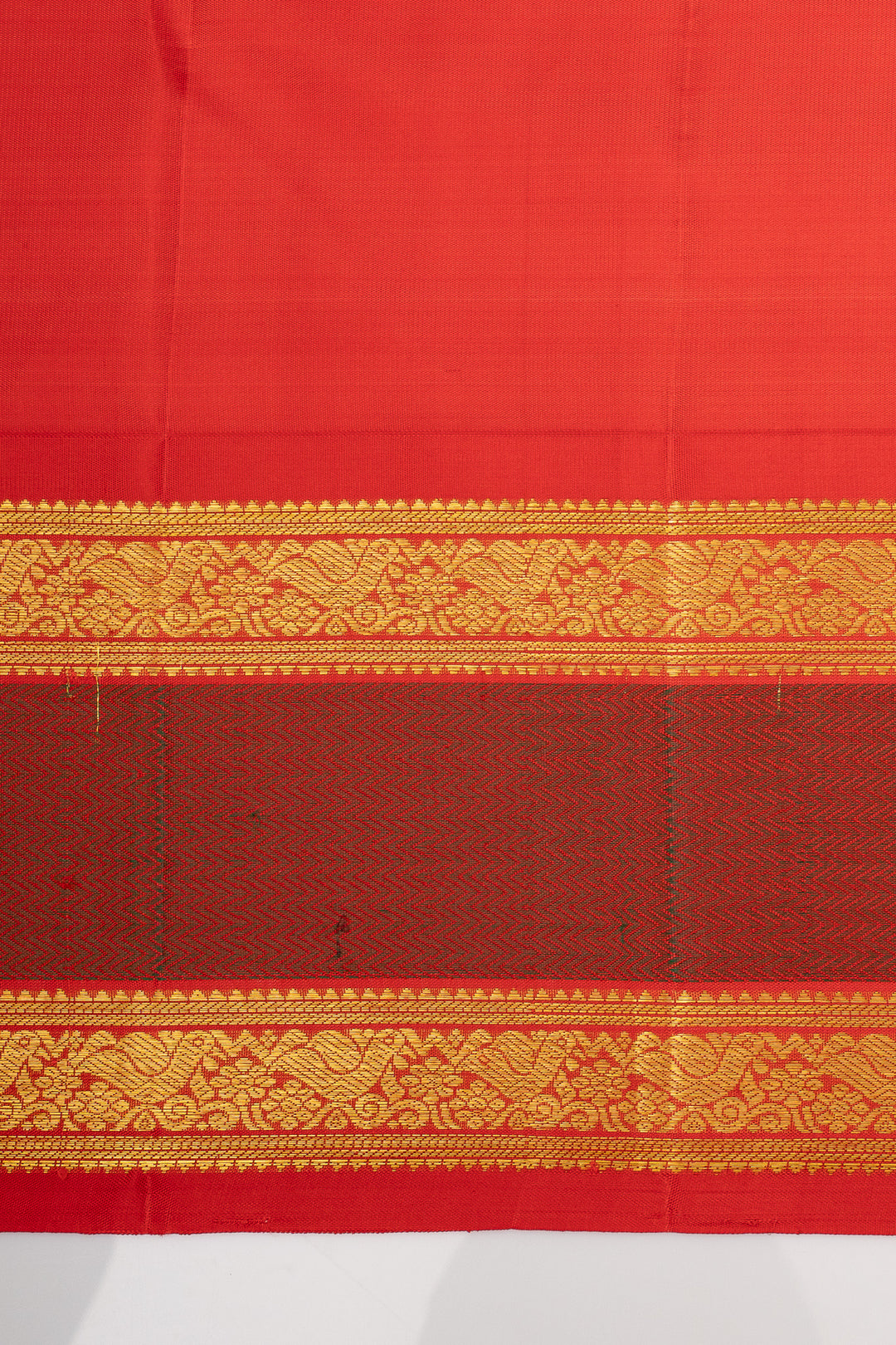 Purple Zari Checks Pure Kanchipuram Silk Saree