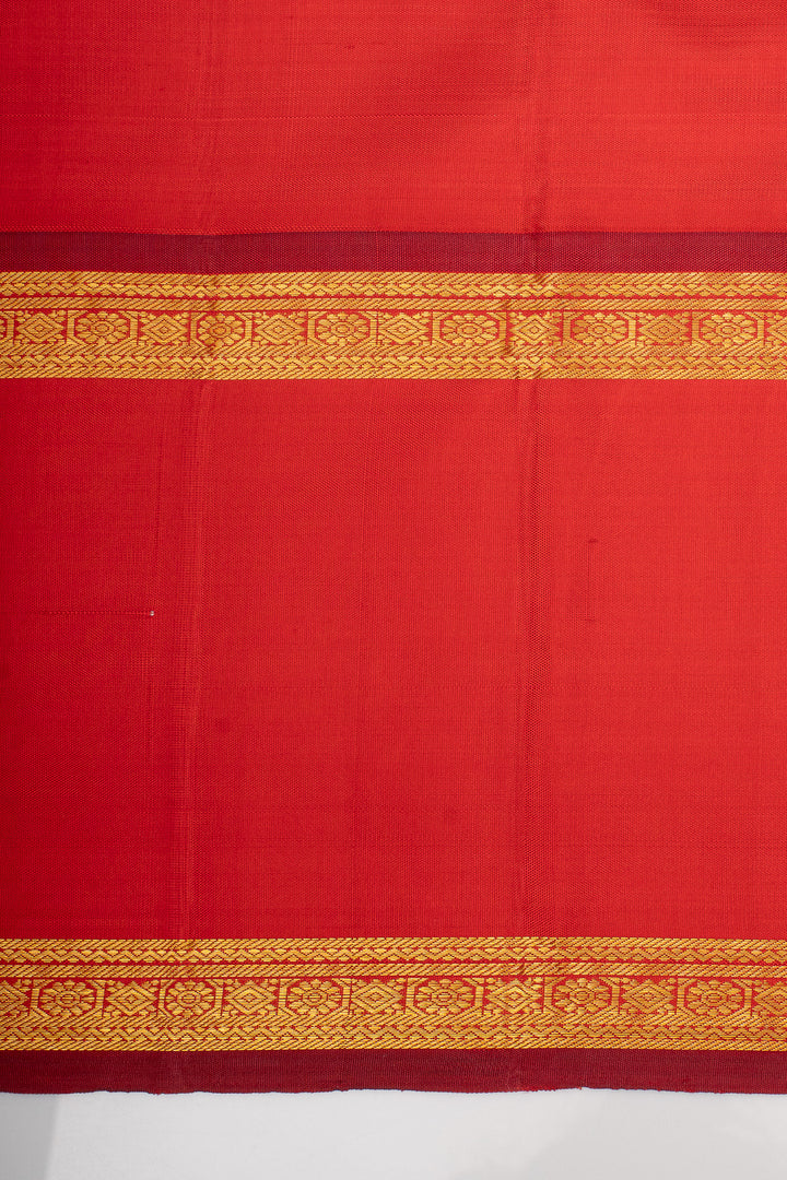 Emerald Green Plus Butta Veldhari Pure Kanchipuram Silk Saree