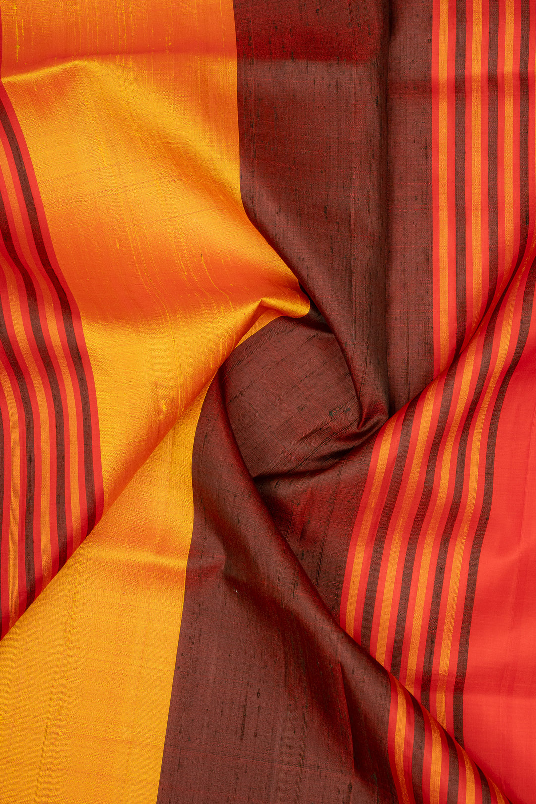 Red Brocade Pure Soft Silk Saree