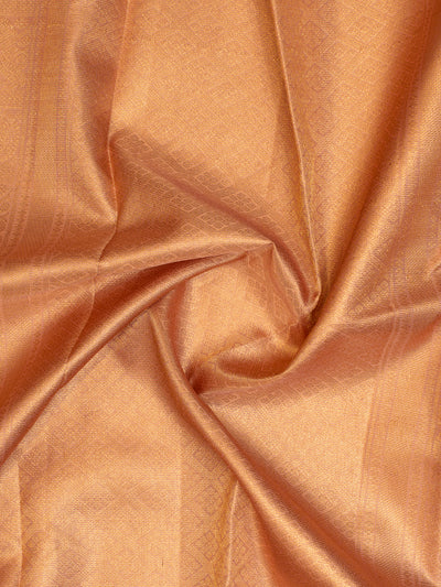 Lotus Pink Vairaoosi Pure Kanjivaram Silk Saree