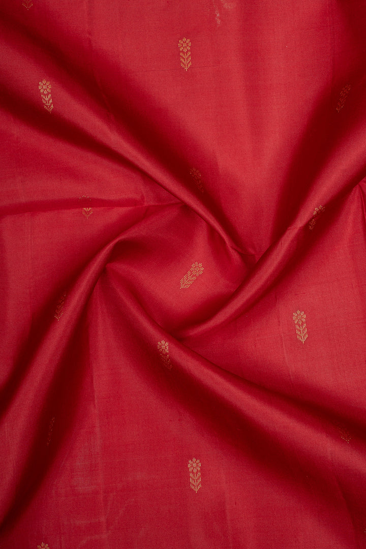Red Traditional Pure Soft Silk Saree