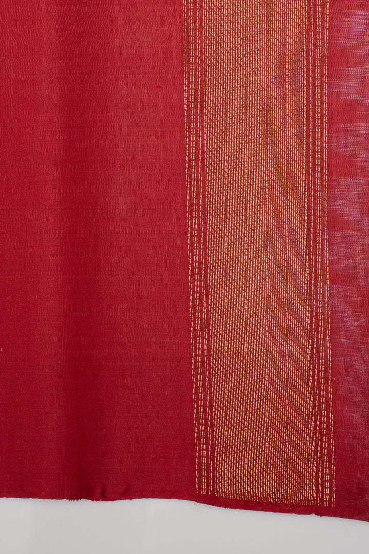 Red Traditional Pure Soft Silk Saree
