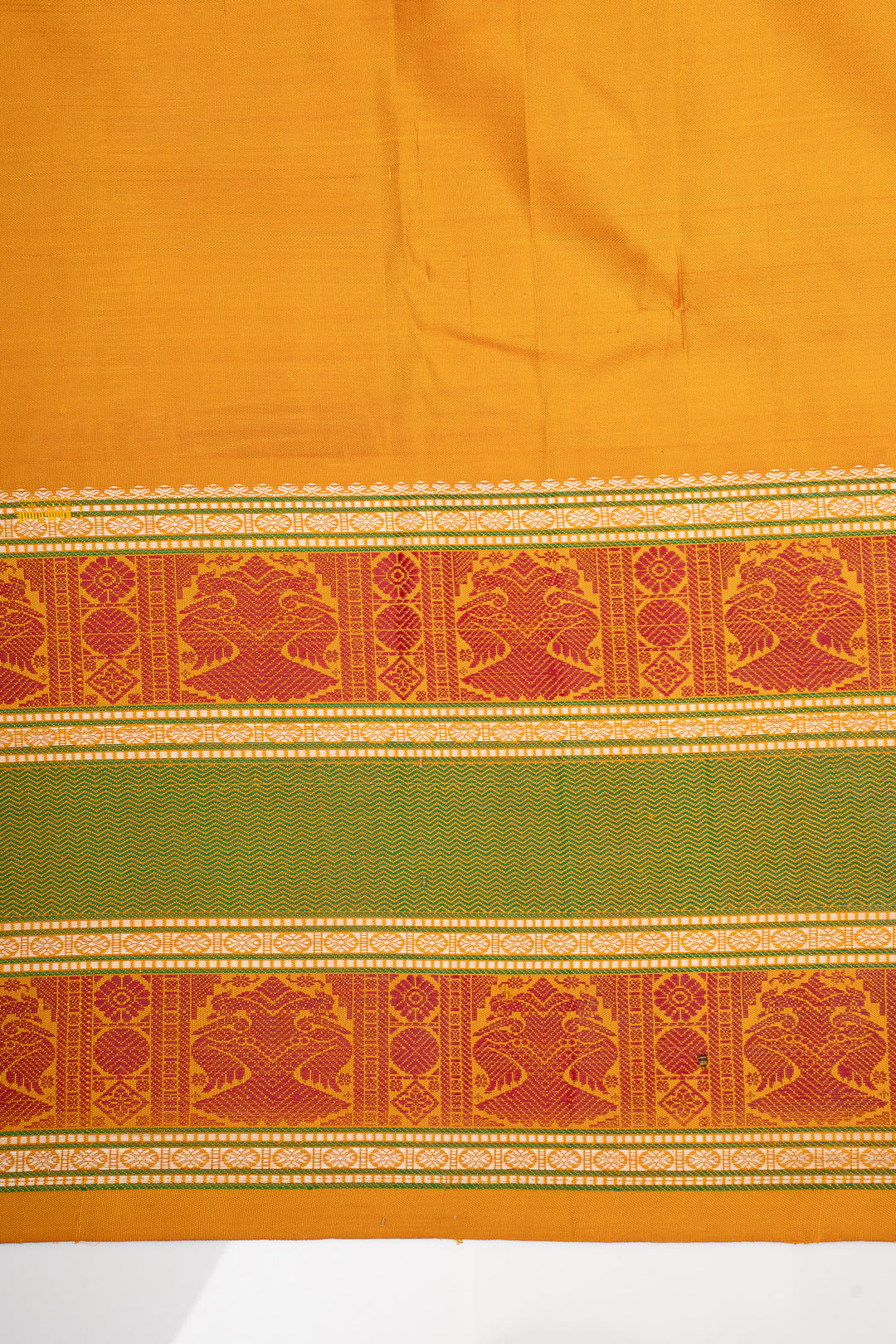 Purple Thread Checks Varisaipettu Pure Kanchipuram Silk Saree