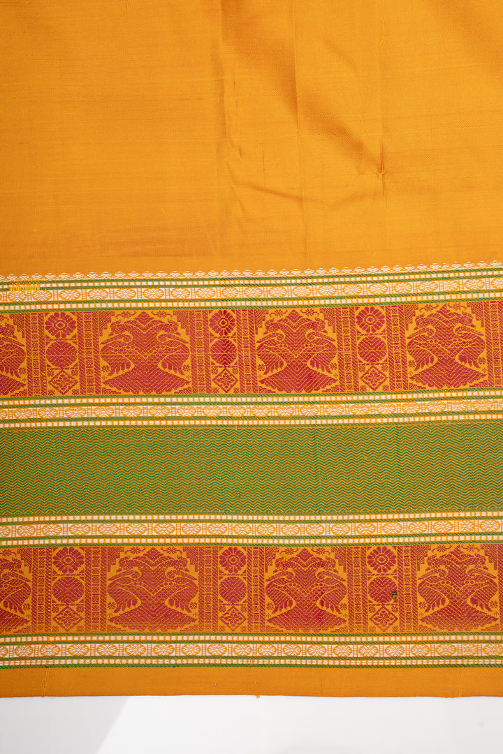 Purple Thread Checks Varisaipettu Pure Kanchipuram Silk Saree