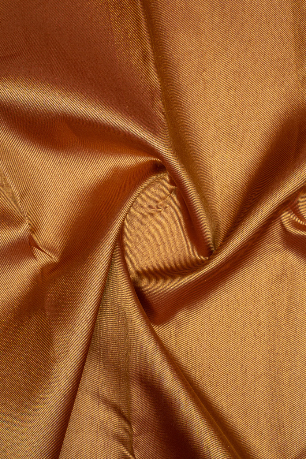 Apricot Peach Temple Brocade Pure Kanchipuram Silk Saree
