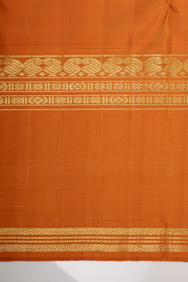 Blue Traditional Pure Kanchipuram Silk Saree