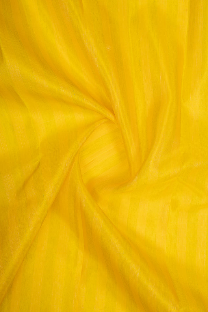 Yellow and Purple Traditional Pure Kanchipuram Silk Saree