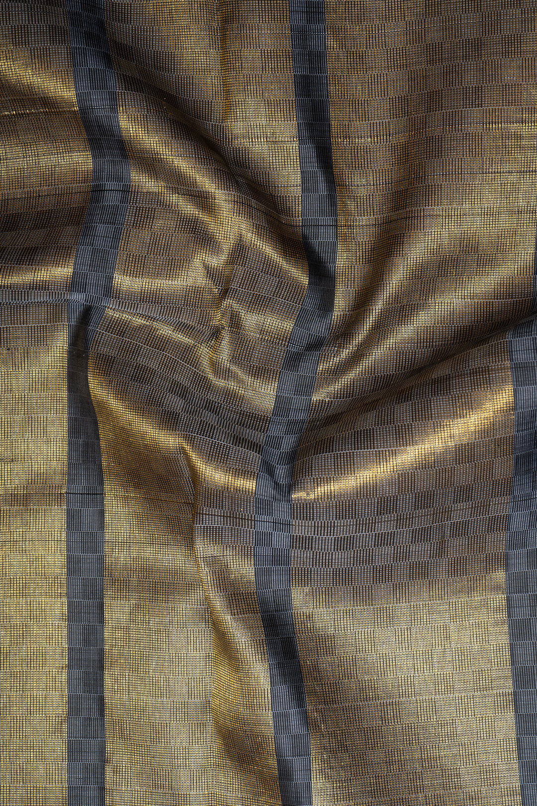 Magenta Stripes Pure Kanchipuram Silk Saree - Clio Silks